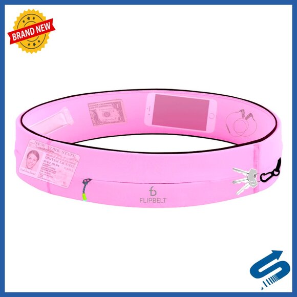 Small Unisex Running Belt with Zipper Pocket, Moisture-Wicking Fitness Waist main image 5